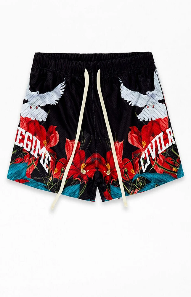 Civil True Bloom Mesh Shorts