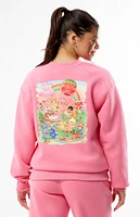 By Samii Ryan Care Bears x Strawberry Shortcake Life Is Sweet Crew Neck Sweatshirt