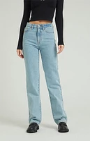 PacSun Light Indigo '90s Boyfriend Jeans