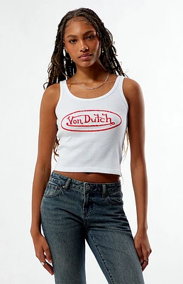 Von Dutch Logo Tank Top