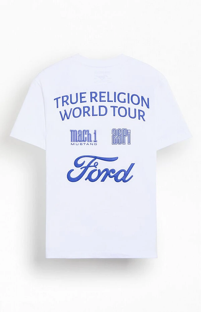 True Religion x Ford Tour Puff Graphic T-Shirt