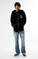 True Religion Big T Metallic World Tour Full Zip Hoodie