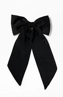 LA Hearts Medium Satin Bow Barrette