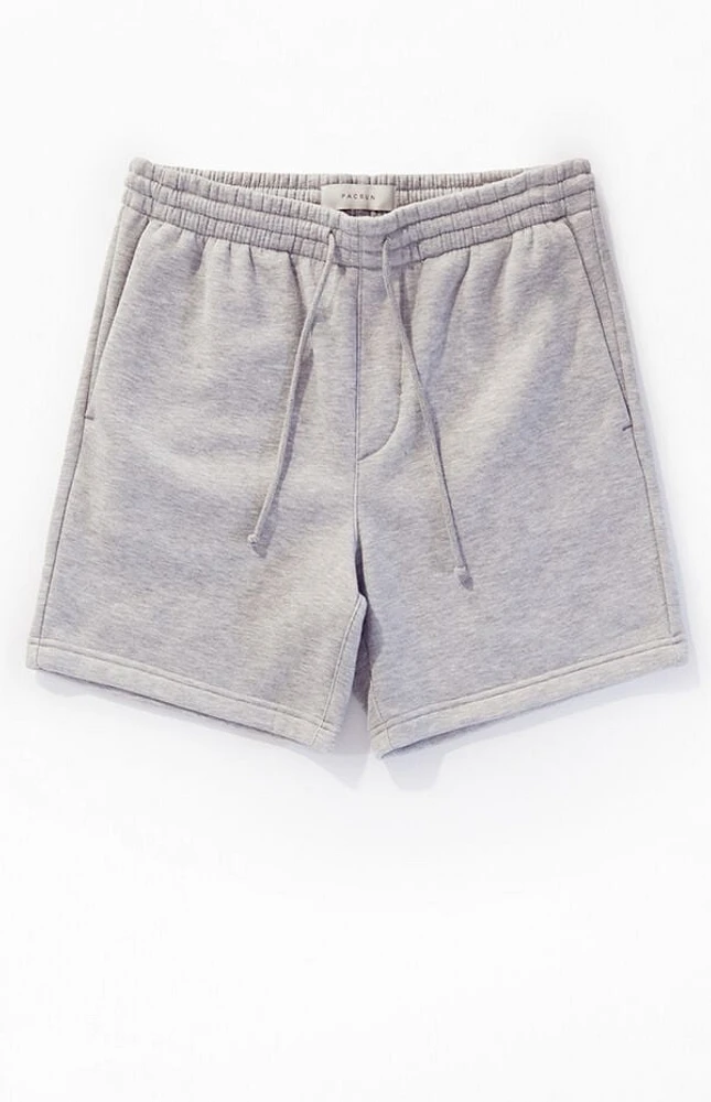 Pacsun Fleece Grey Sweat Shorts