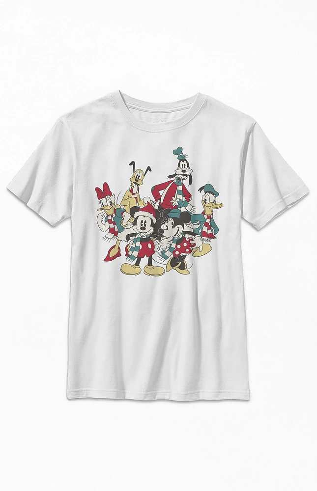 Kids Holiday Mickey & Friends T-Shirt