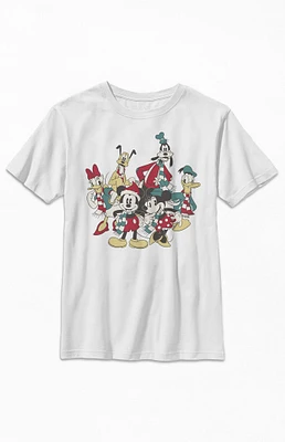 Kids Holiday Mickey & Friends T-Shirt