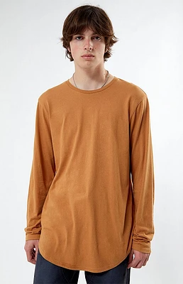 PacSun Scallop Long Sleeve T-Shirt