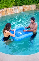 PoolCandy Inflatable Game Table with Waterproof Playing Cards