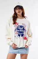 Pabst Blue Ribbon Sports Crew Neck Sweatshirt