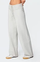 Edikted Russell Straight Leg Knit Pants