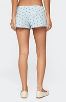 Edikted Camden Floral Pointelle Shorts