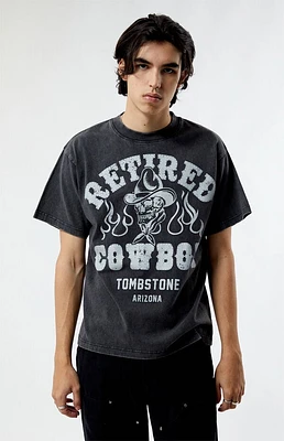 Pacsun Retired Cowboy Vintage Oversized T-Shirt