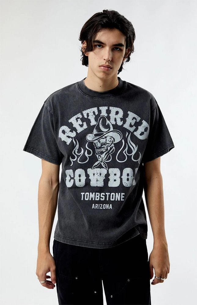 PacSun Retired Cowboy Vintage Oversized T-Shirt