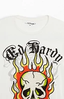 Ed Hardy Flame Skull T-Shirt