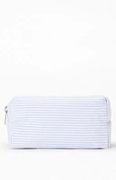 John Galt Striped Cosmetic Bag