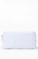 John Galt Striped Cosmetic Bag