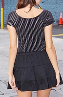 John Galt Hearts Off-The-Shoulder Top