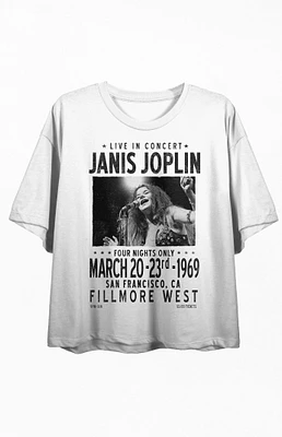Janis Joplin Cropped T-Shirt
