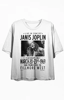 Janis Joplin Cropped T-Shirt