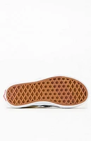 Vans Kids White & Checker Classic Slip-On Shoes