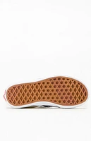 Vans Kids White & Checker Classic Slip-On Shoes