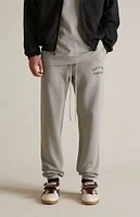 Fear of God Essentials Dark Heather Oatmeal Classic Sweatpants