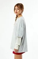 Playboy By PacSun Double Layered T-Shirt