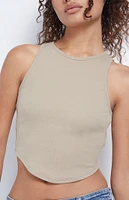 PacCares Bergonia Curved Hem Tank Top