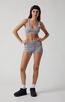 PAC 1980 Active Drippy Ribbed Bralette