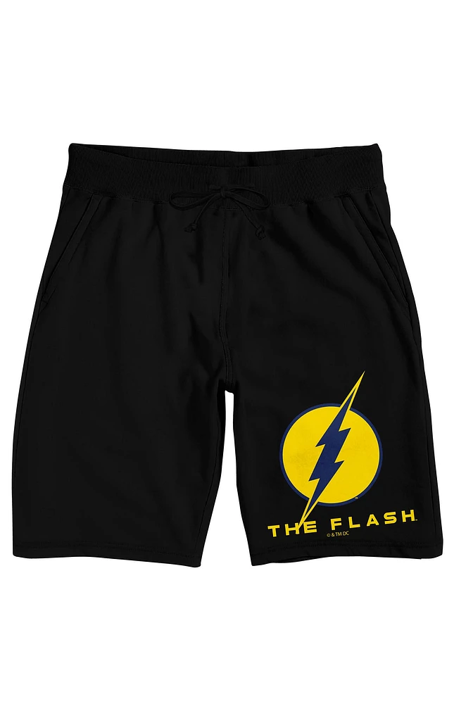 The Flash Yellow Sweat Shorts