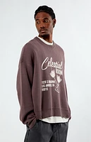 Pacsun Celestial Cropped Sweater