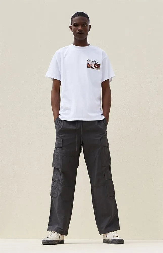 Pacsun Black Baggy Cargo Pants