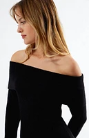 Glamorous Off-The-Shoulder Mini Dress