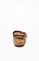 Birkenstock Women's Arizona Slide Sandal Mocha