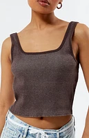 Obey Thomson Cropped Tank Top