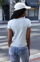 John Galt Light Blue Hailie T-Shirt