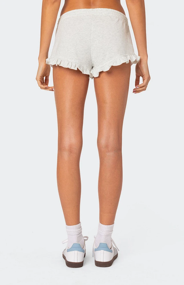 Randi Ruffled Micro Shorts