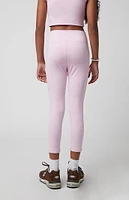 PAC 1980 Kids WHISPER Active Pink Pocket Yoga Pants