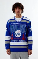 Mitchell & Ness LA Dodgers V-Neck Jersey