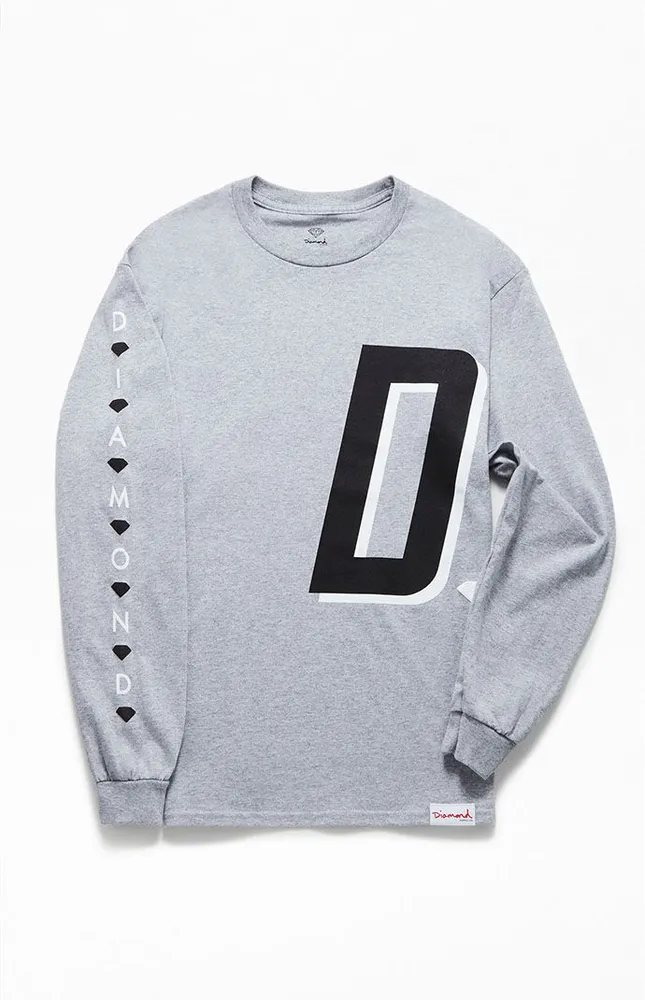 Diamond Supply Co Big Long Sleeve T-Shirt