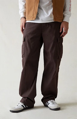 PacSun Brody Brown Cotton Cargo Pants