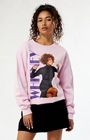 Whitney Houston Power Crew Neck Sweatshirt