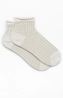 PacSun Knit Mesh Ankle Socks