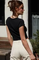 John Galt Ashlyn Cropped Switzerland T-Shirt