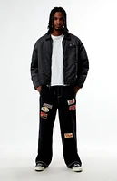 True Religion Big Patch Baggy Sweatpants