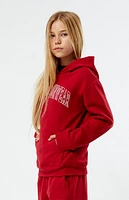 Pacsun Kids Red Pacific Sunwear Hoodie