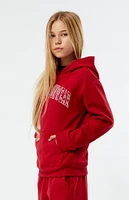 PacSun Kids Red Pacific Sunwear Hoodie