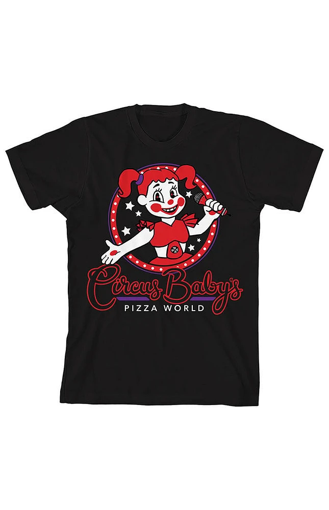 Kids Circus Babys Pizza T-Shirt