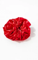 Pacsun Red Textured Hair Scrunchie