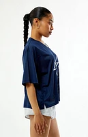 Pacsun NYC Star Mesh Jersey